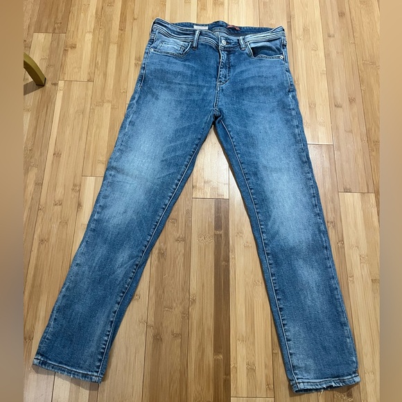 Pilcro by Anthropologie Straight Jeans Stretch Size 29 - Picture 3 of 13